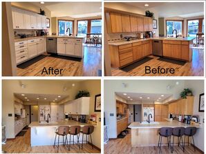 Before & After Cabinet Painting in Portland, OR (1)